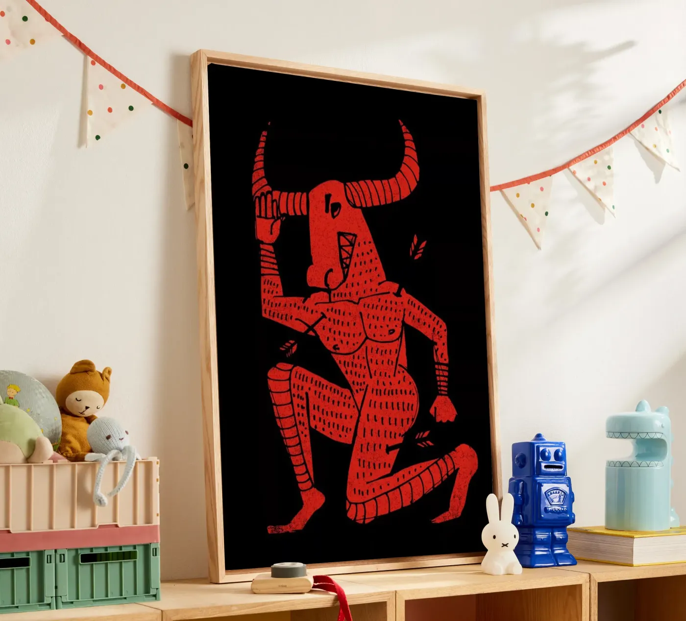 Minotaur tela da Matthew Taylor Wilson