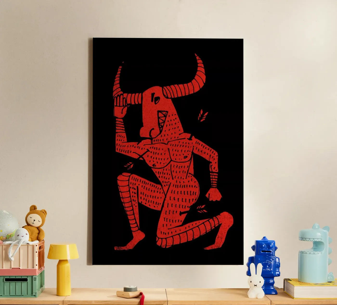 Minotaur tela da Matthew Taylor Wilson