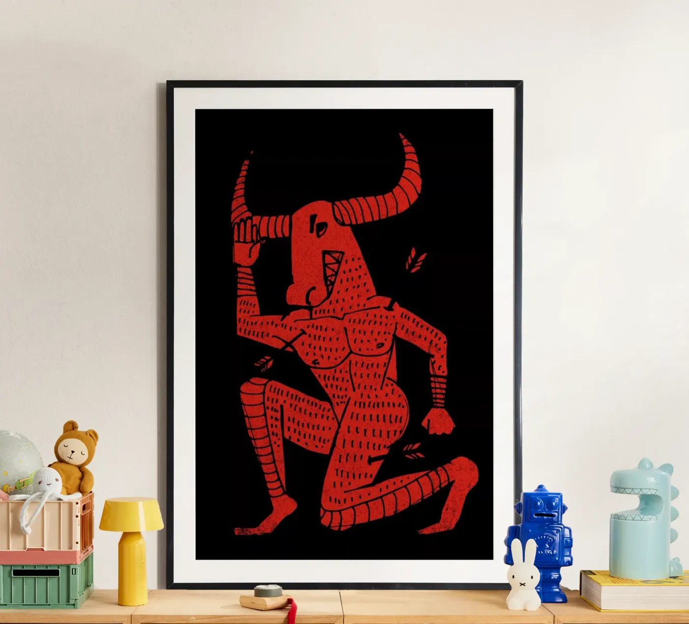 Minotaur poster by Matthew Taylor Wilson