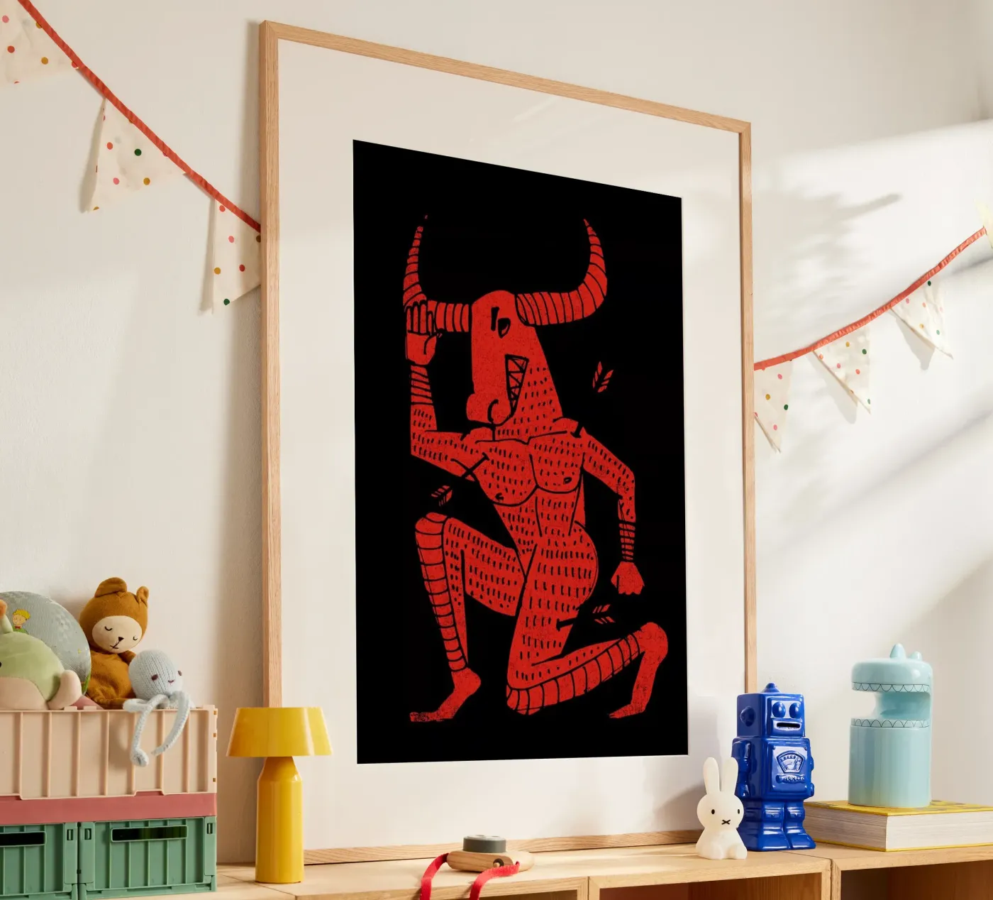 Minotaur poster by Matthew Taylor Wilson