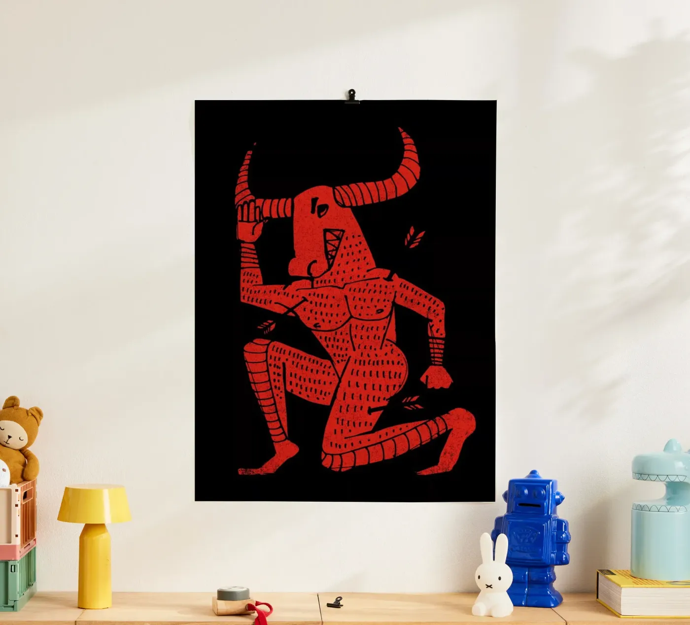 Minotaur poster by Matthew Taylor Wilson