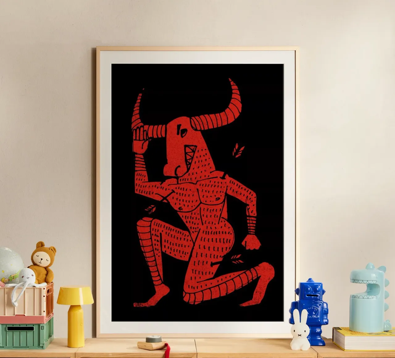 Minotaur poster da Matthew Taylor Wilson