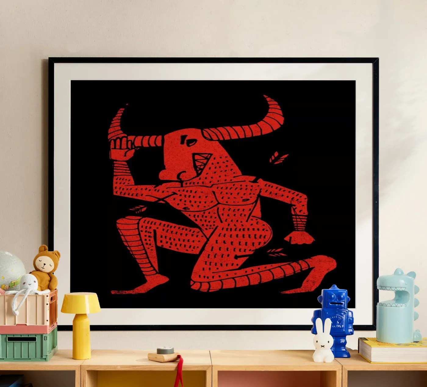 Minotaur poster by Matthew Taylor Wilson