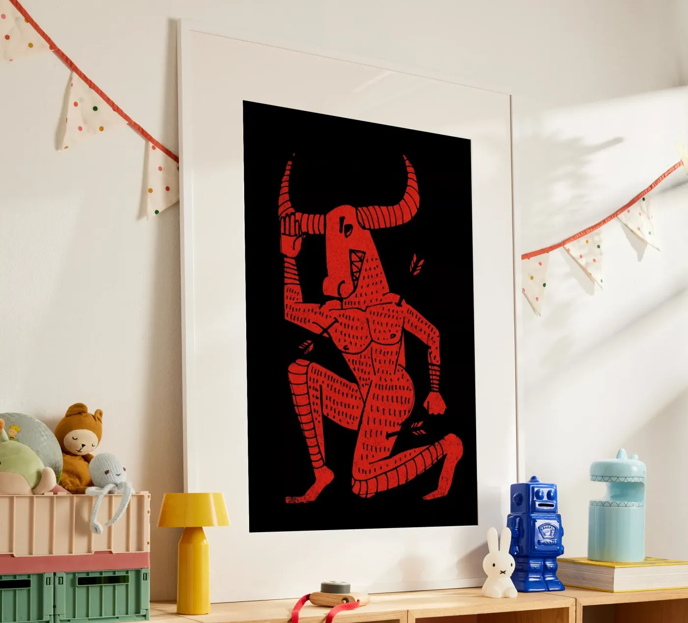 Minotaur poster by Matthew Taylor Wilson