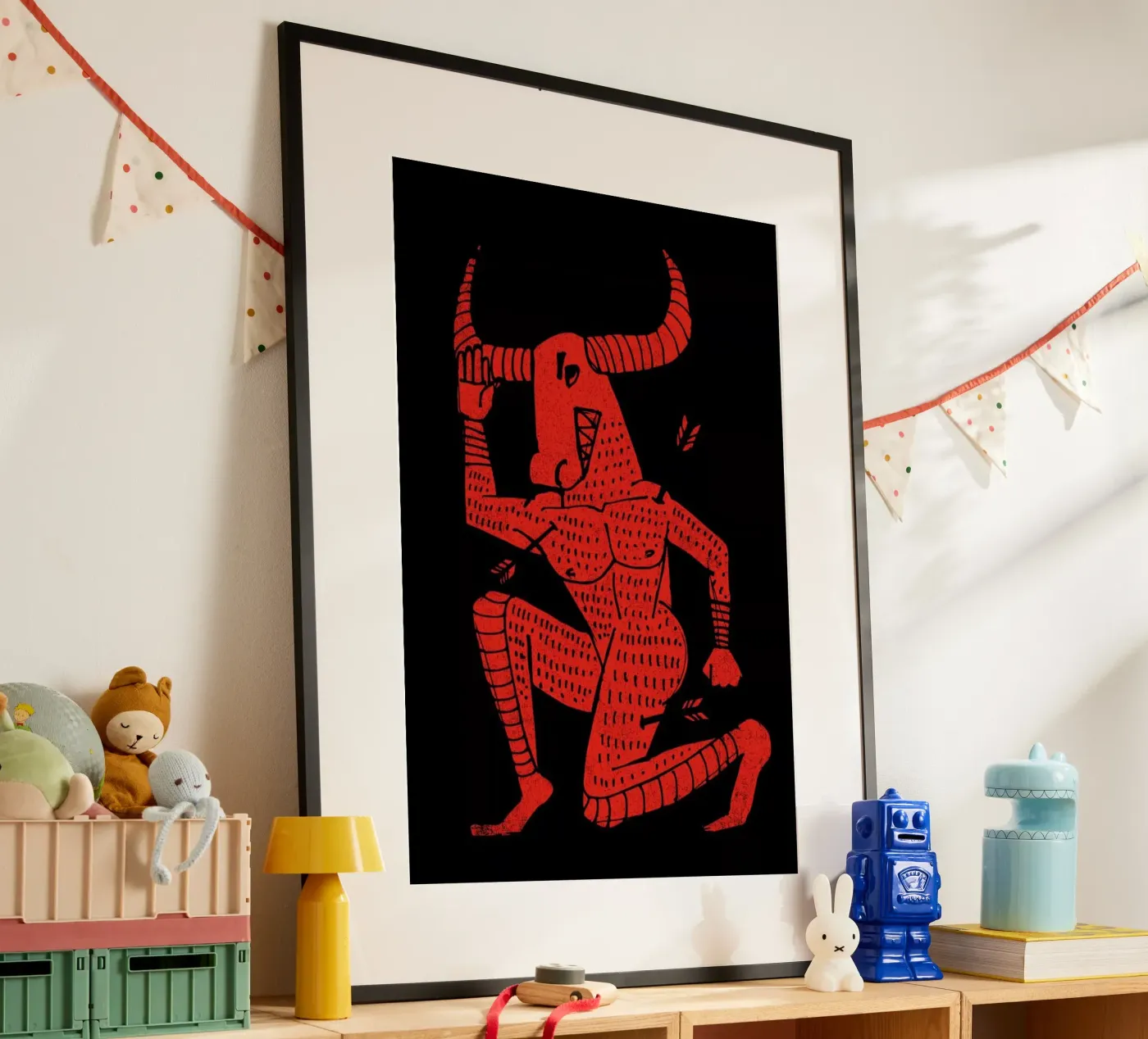 Minotaur poster by Matthew Taylor Wilson