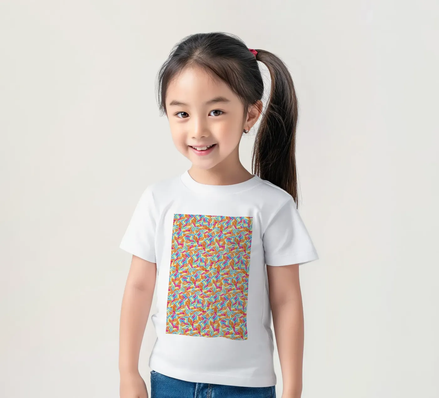 Candy kinder t-shirt van Curious Collections by Marielle Leenders