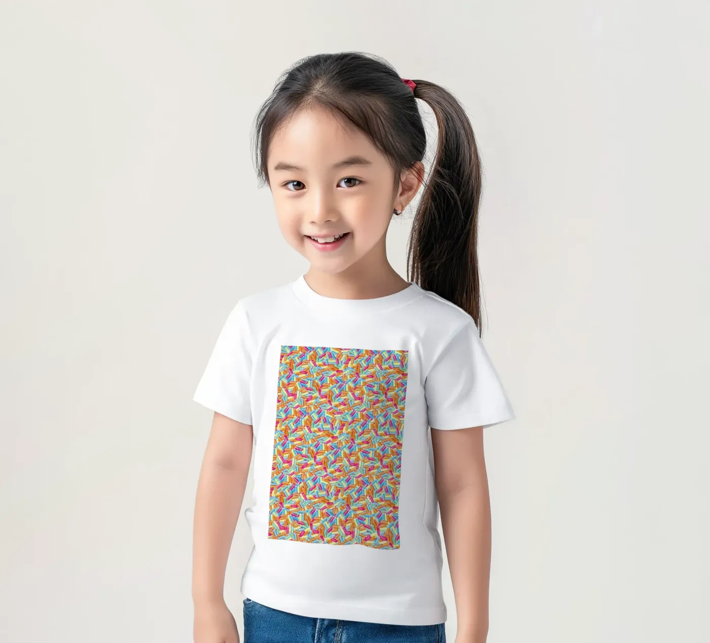 Candy kinder t-shirt van Curious Collections by Marielle Leenders
