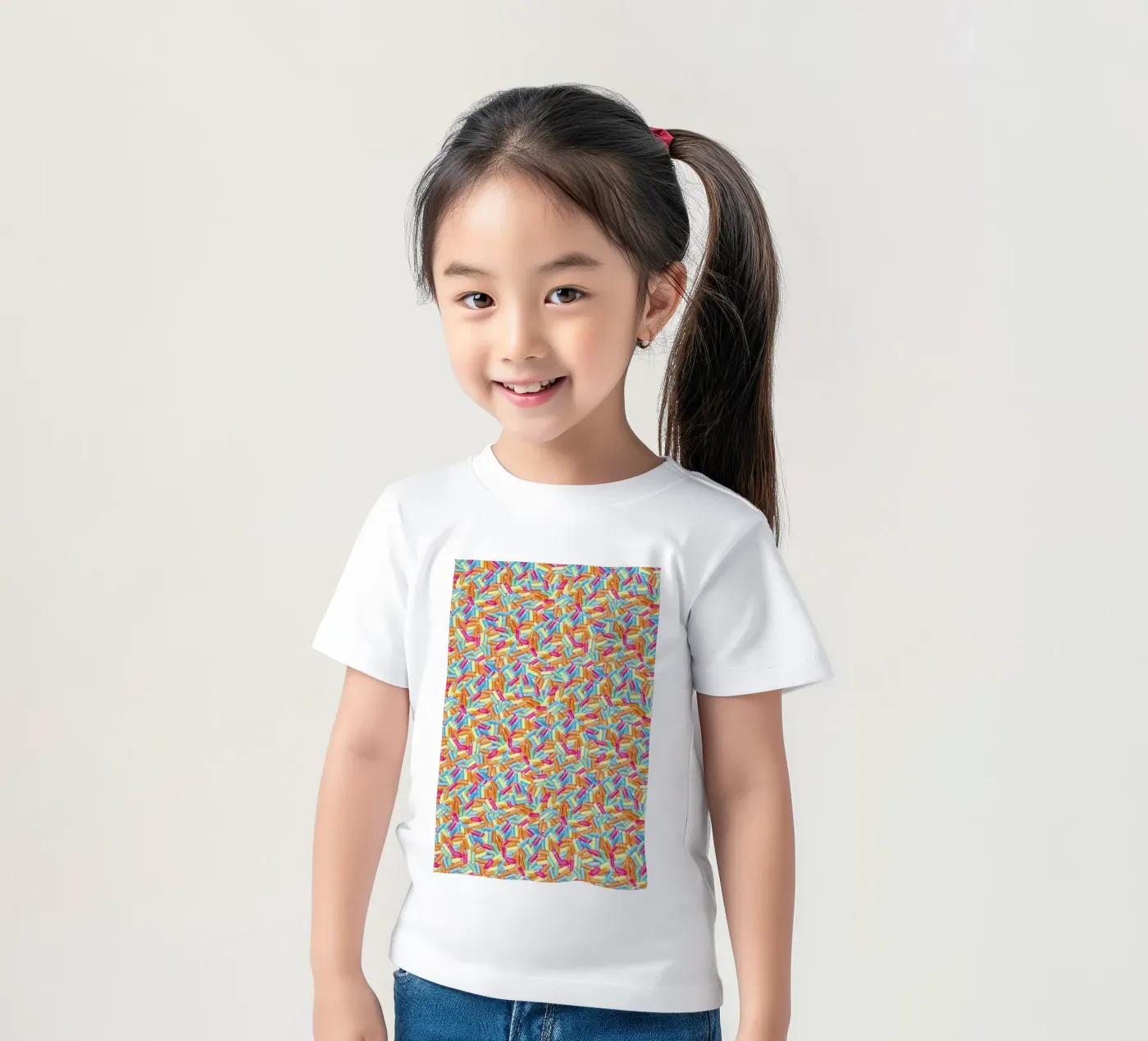 Candy kinder t-shirt van Curious Collections by Marielle Leenders