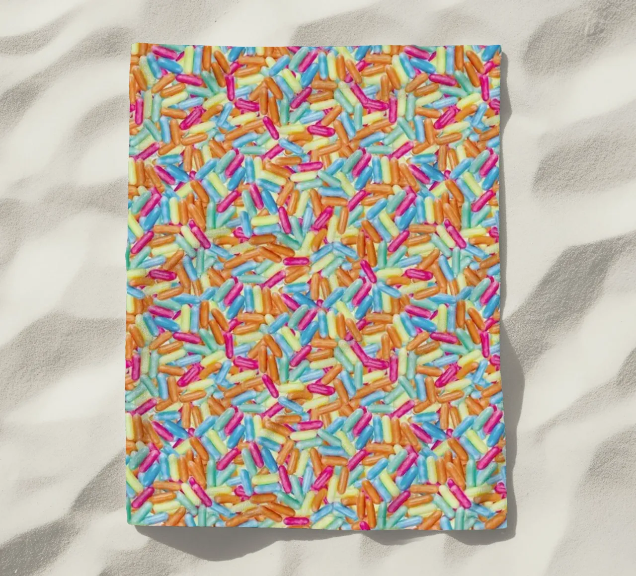 Candy beach towel by Curious Collections by Marielle Leenders