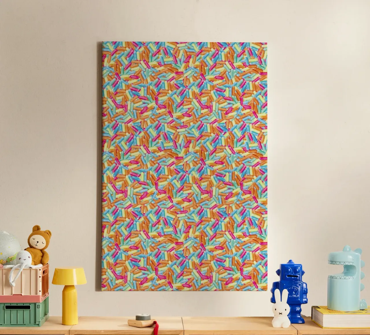 Candy tela con Cornice a cassetta da Curious Collections by Marielle Leenders