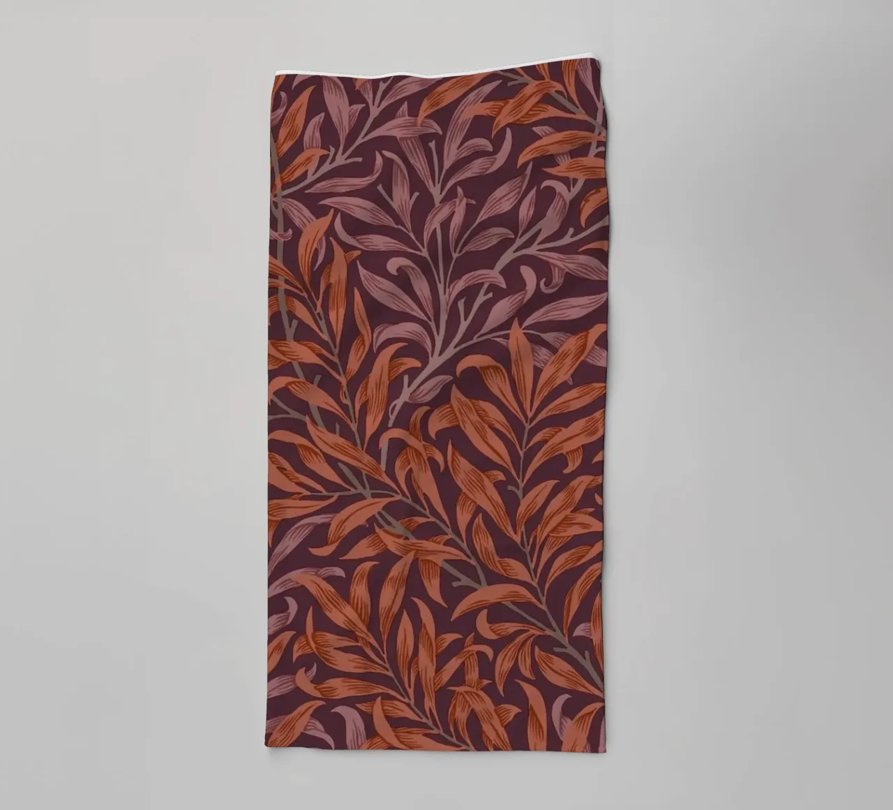 William Morris Willow Bough, Botanical Vintage Print towel by ArtHaus