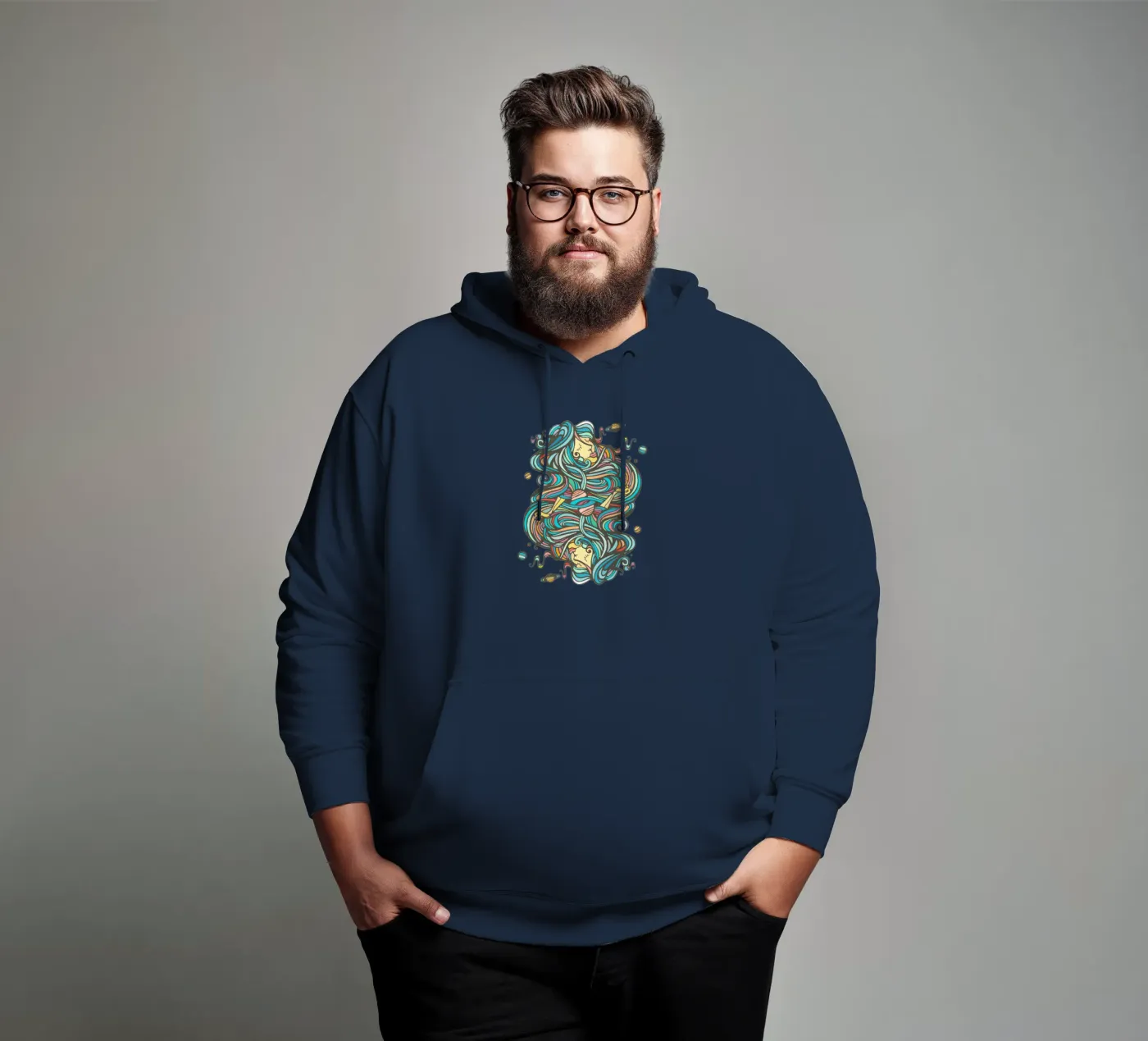 Planets hoodie by Ninhol