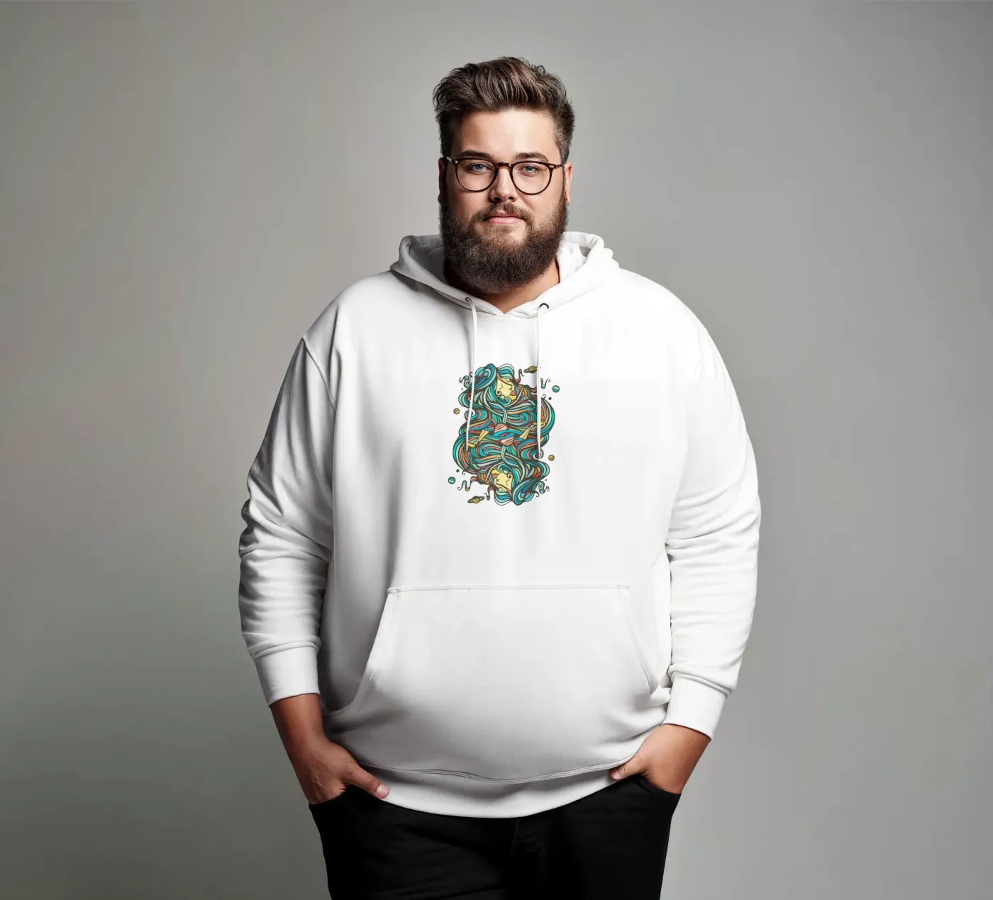 Planets hoodie by Ninhol
