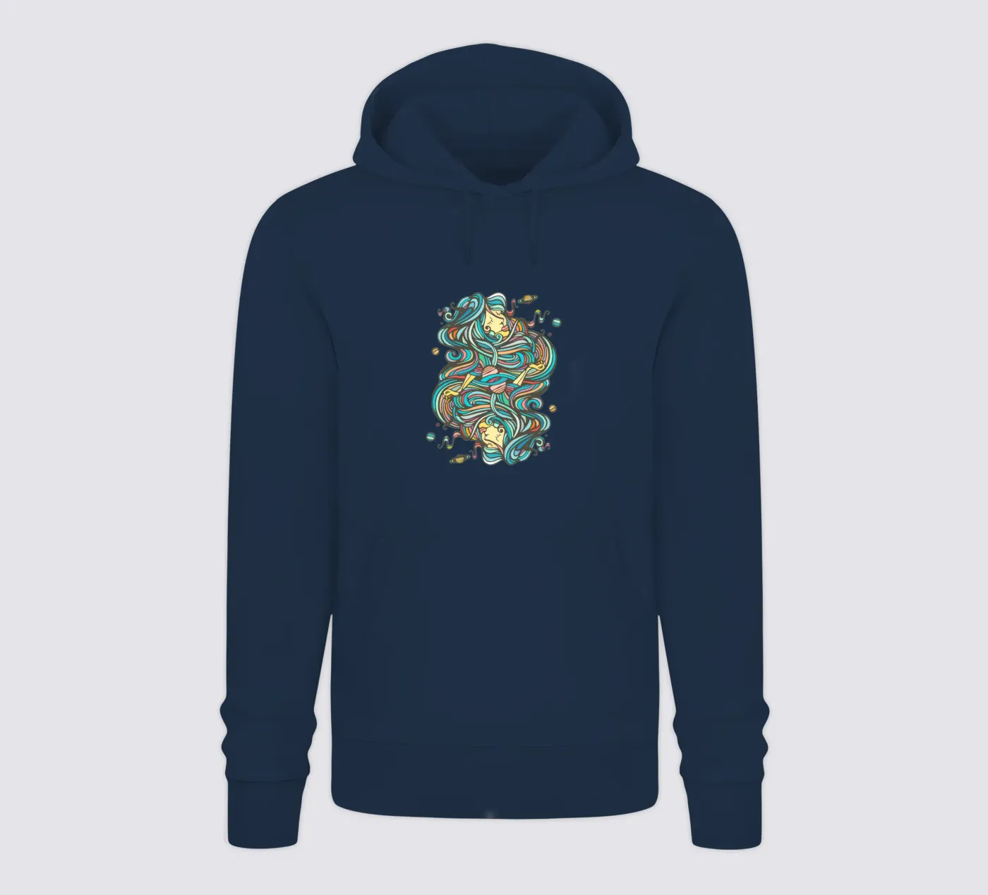 Planets hoodie by Ninhol