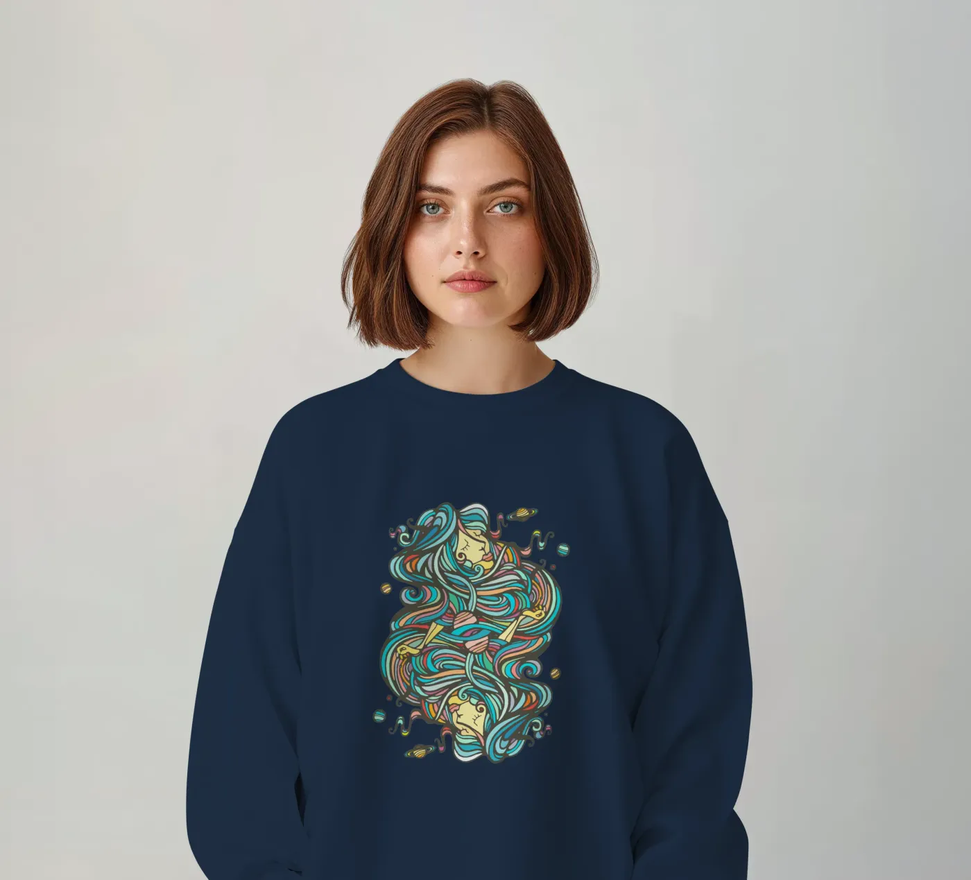Planets sweatshirt van Ninhol