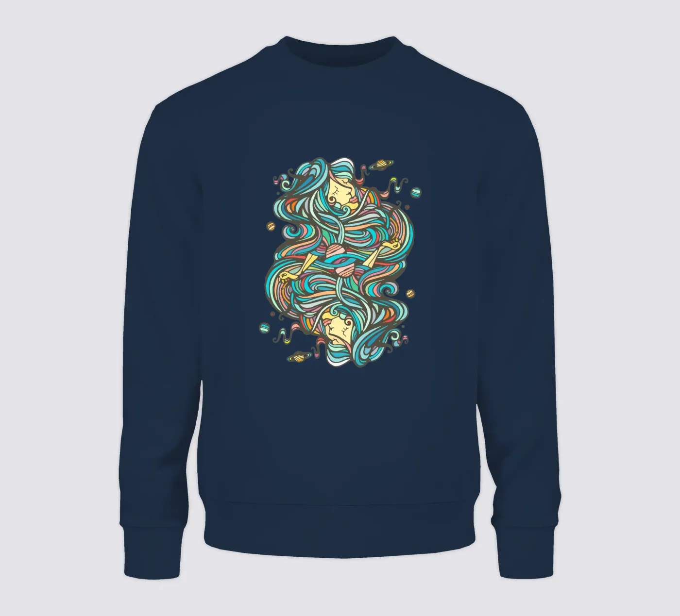 Planets sweatshirt van Ninhol