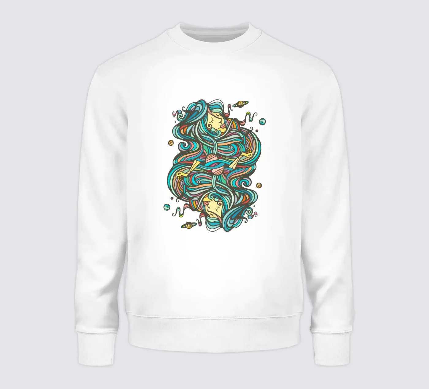 Planets sweatshirt van Ninhol