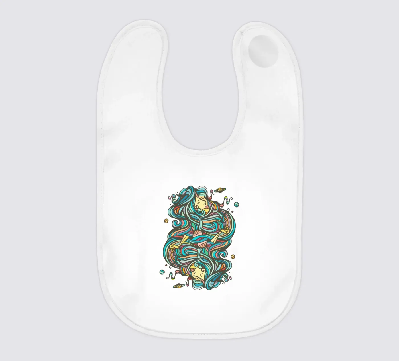 Planets baby slabbetje van Ninhol