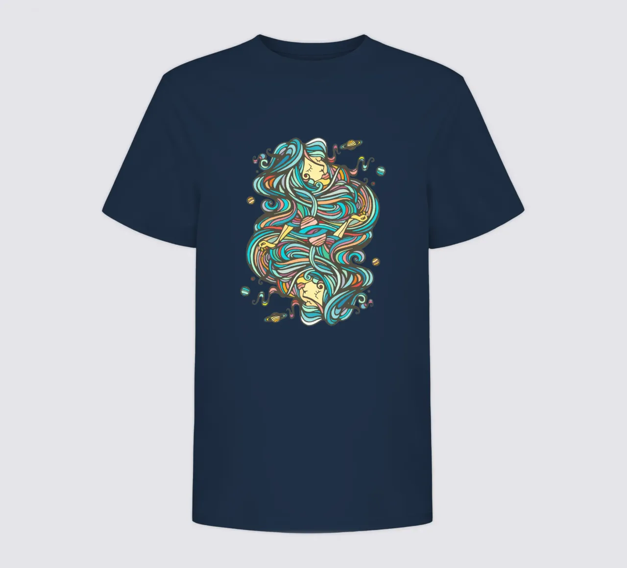 Planets kids t-shirt by Ninhol