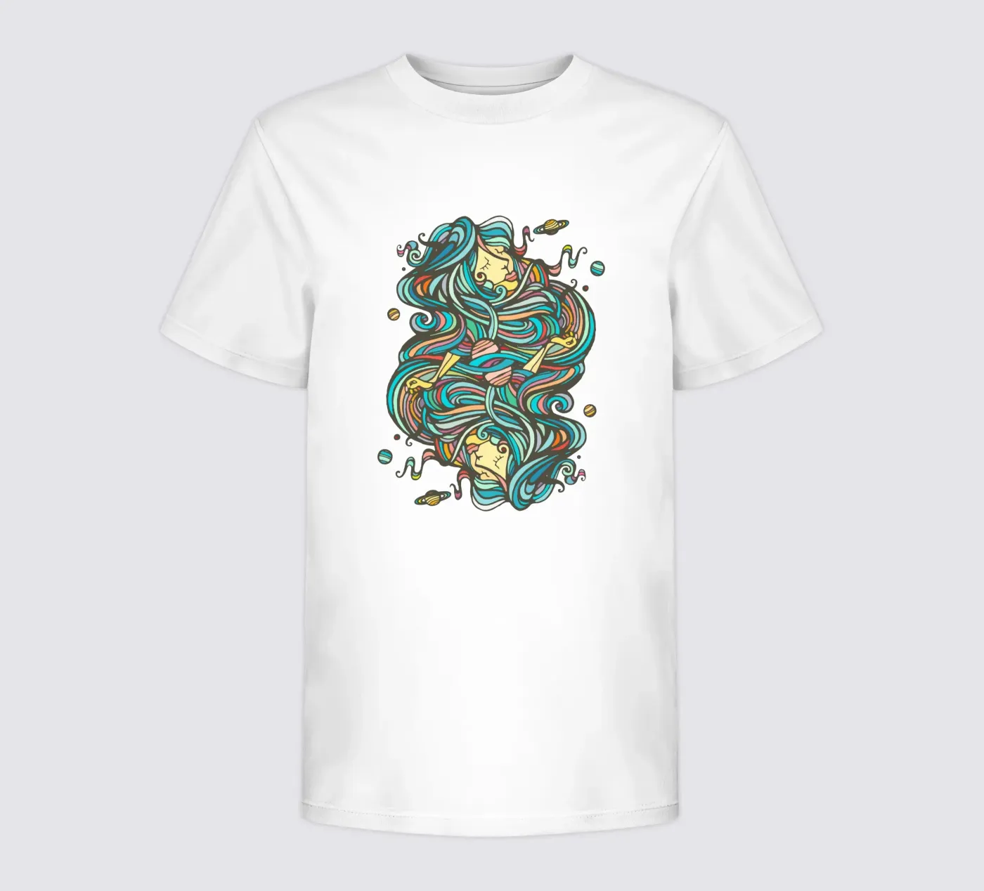 Planets t-shirt bambini da Ninhol
