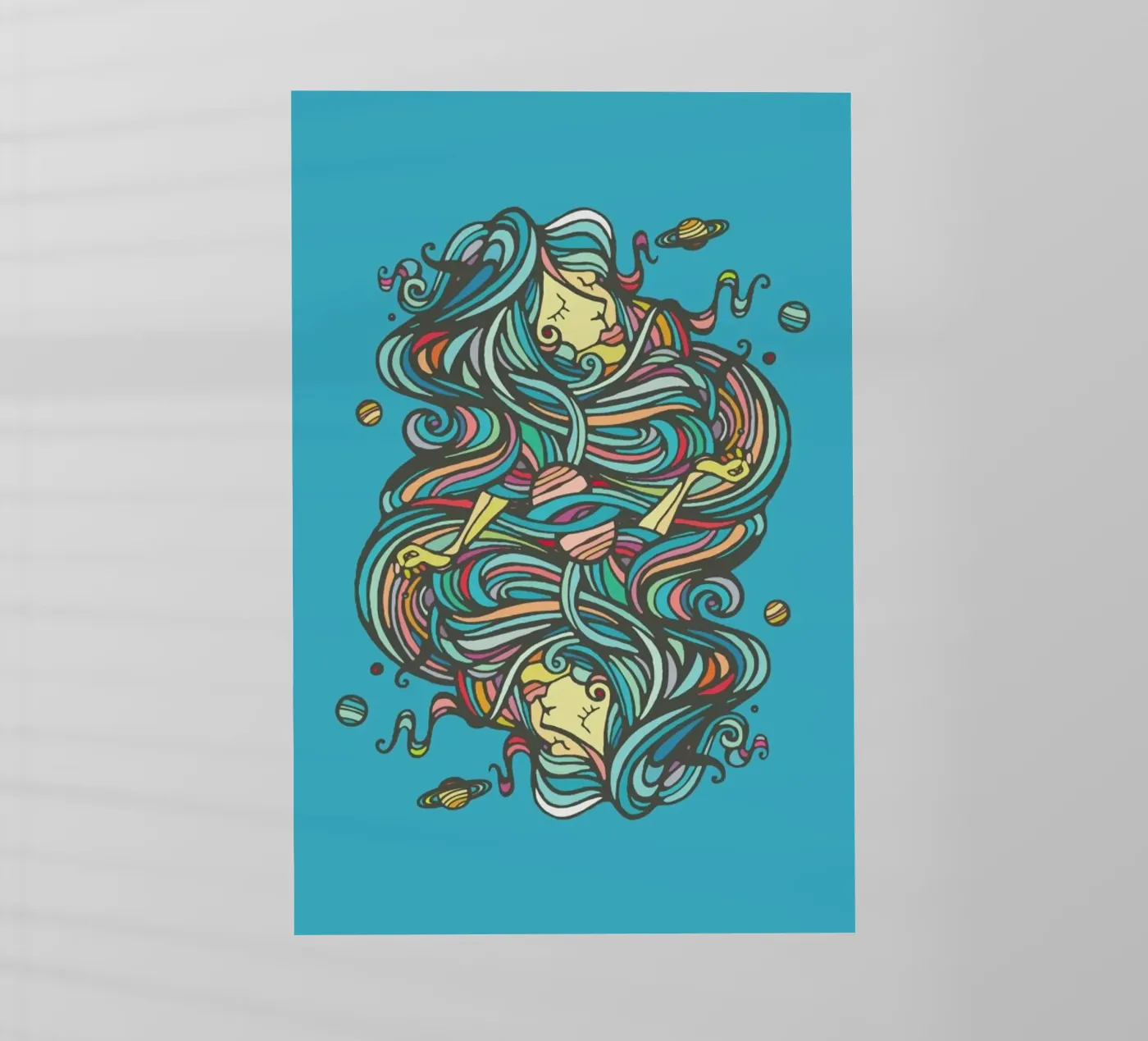 Planets pellicola backlit da Ninhol