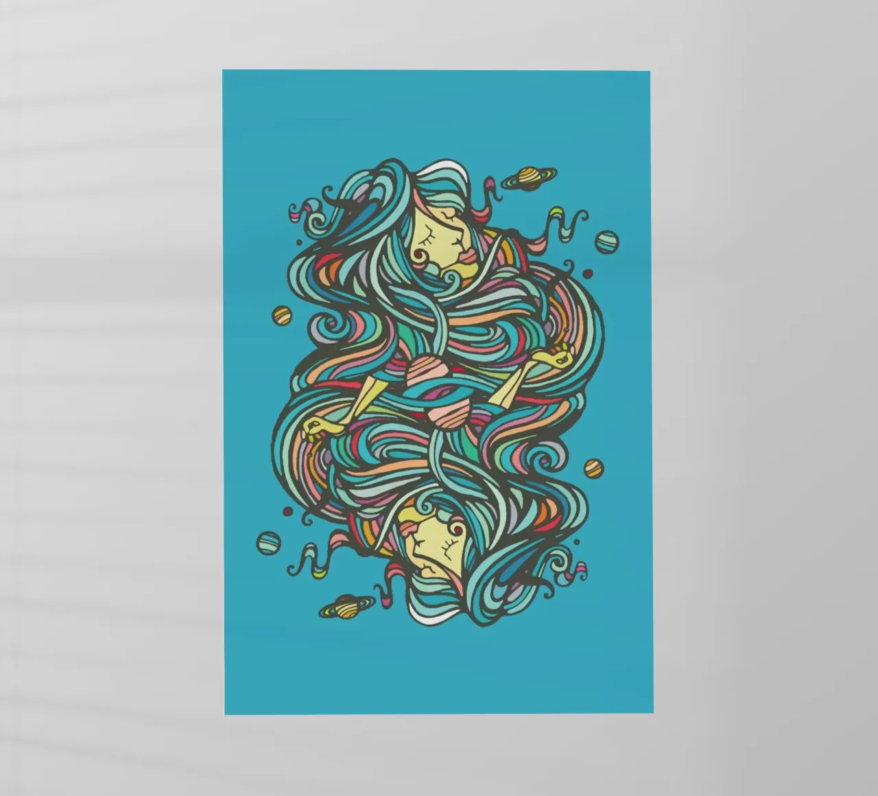 Planets pellicola backlit da Ninhol