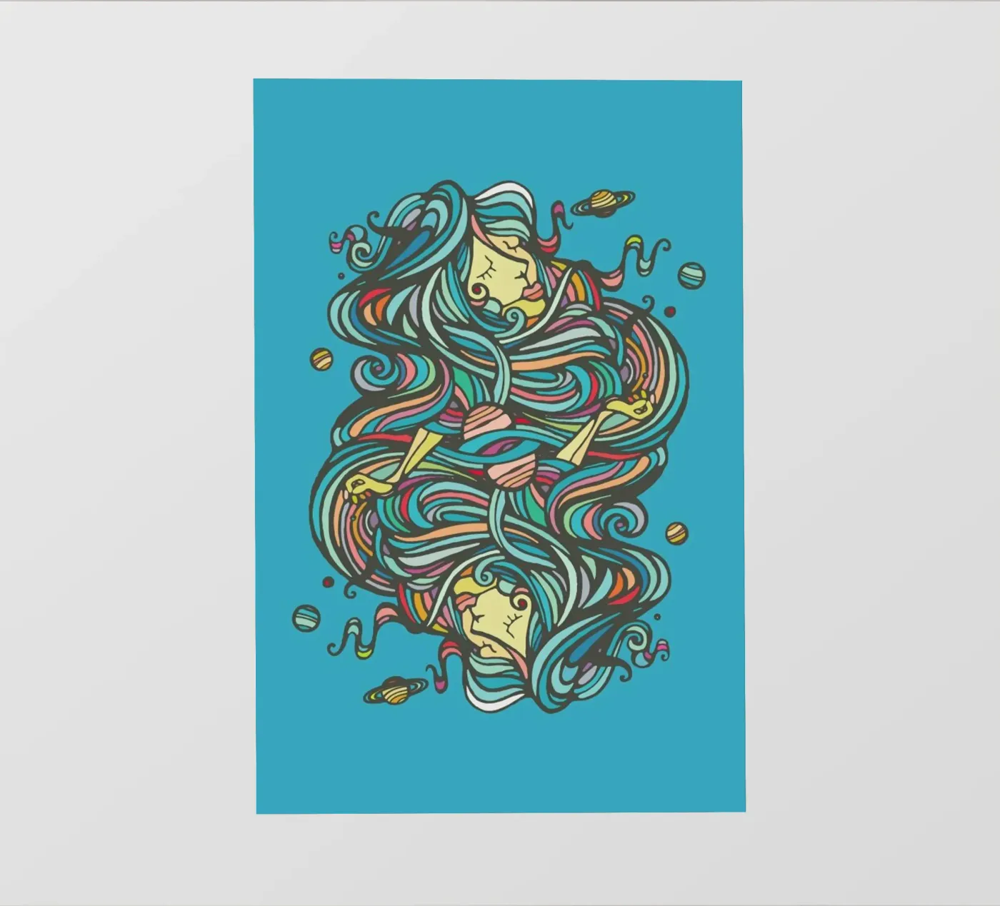 Planets pellicola backlit da Ninhol