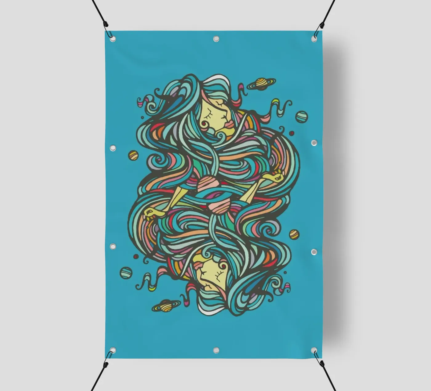 Planets telo in pvc da Ninhol