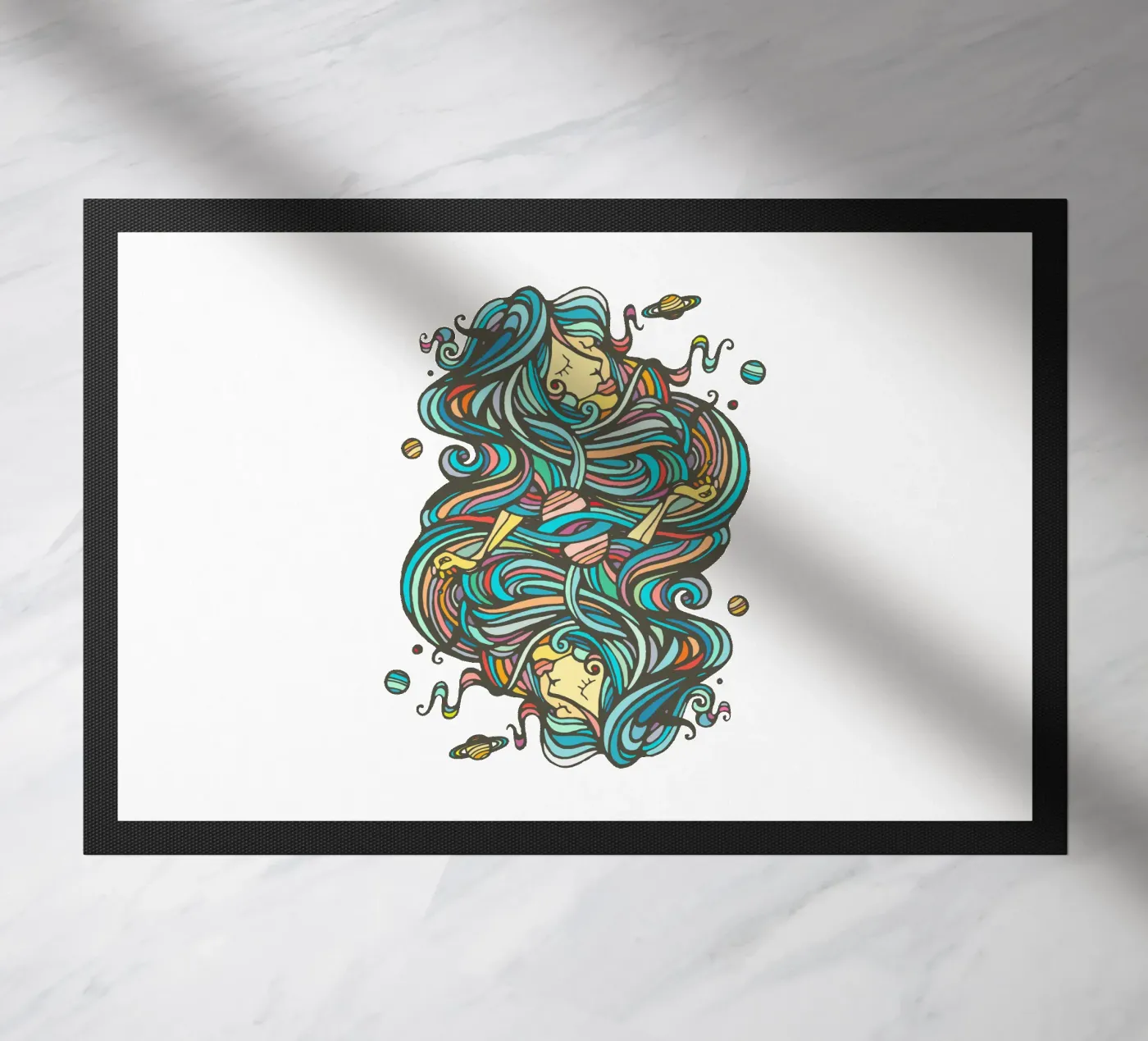 Planets doormat by Ninhol