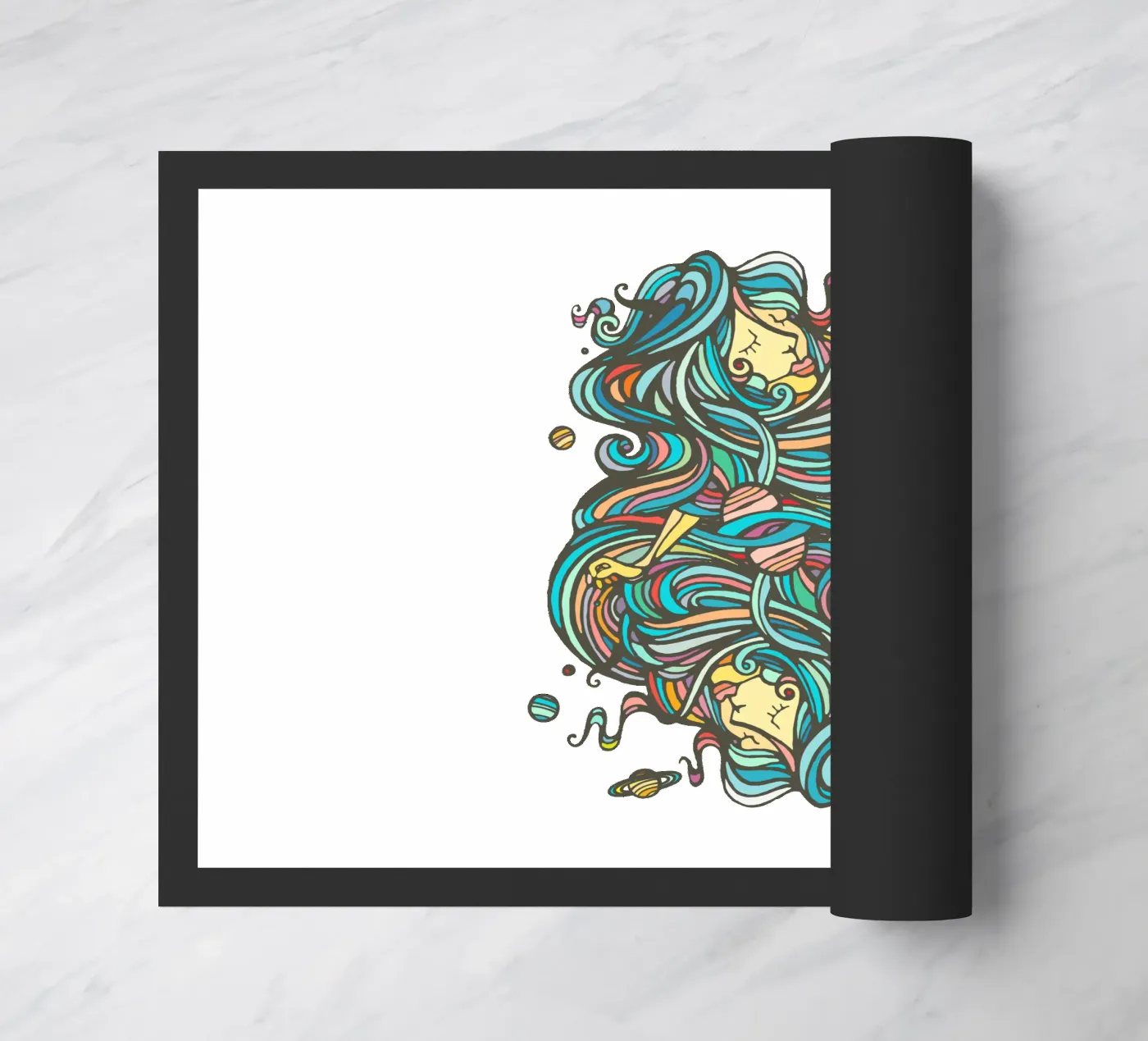 Planets doormat by Ninhol