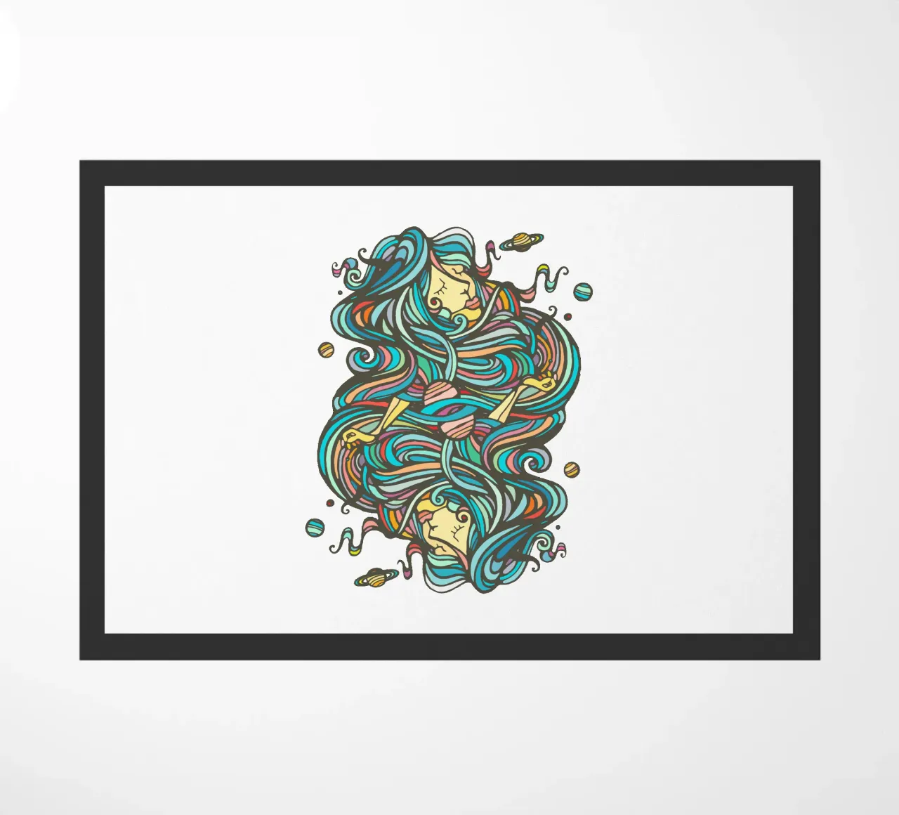 Planets doormat by Ninhol