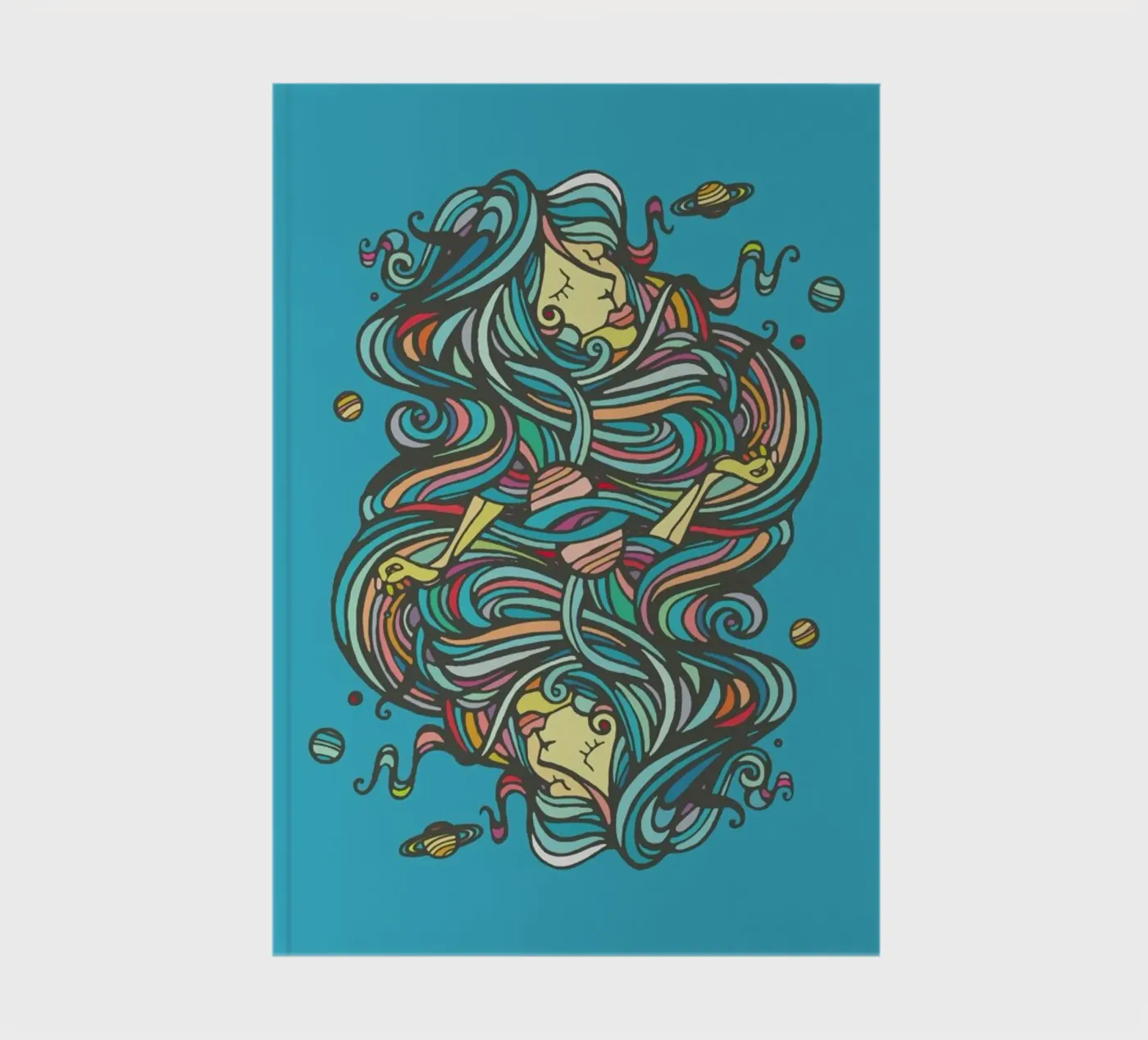 Planets notebook by Ninhol