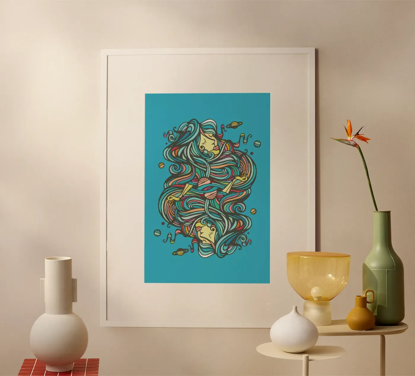 Planets Poster von Ninhol