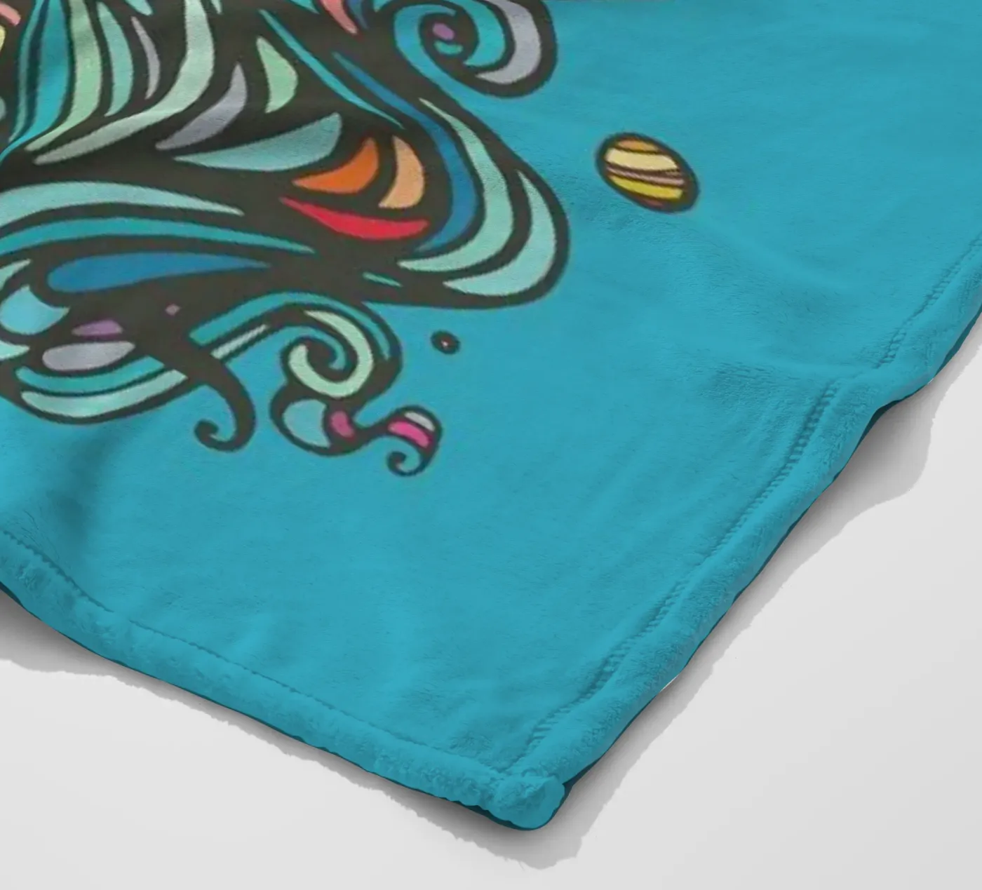 Planets fleecedeken van Ninhol