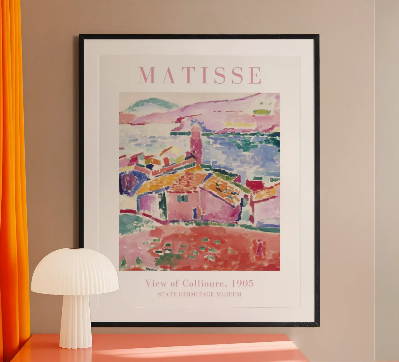 Henri Matisse Poster, Bunte Wandkunst Matisse Hahnemühle von ArtHaus
