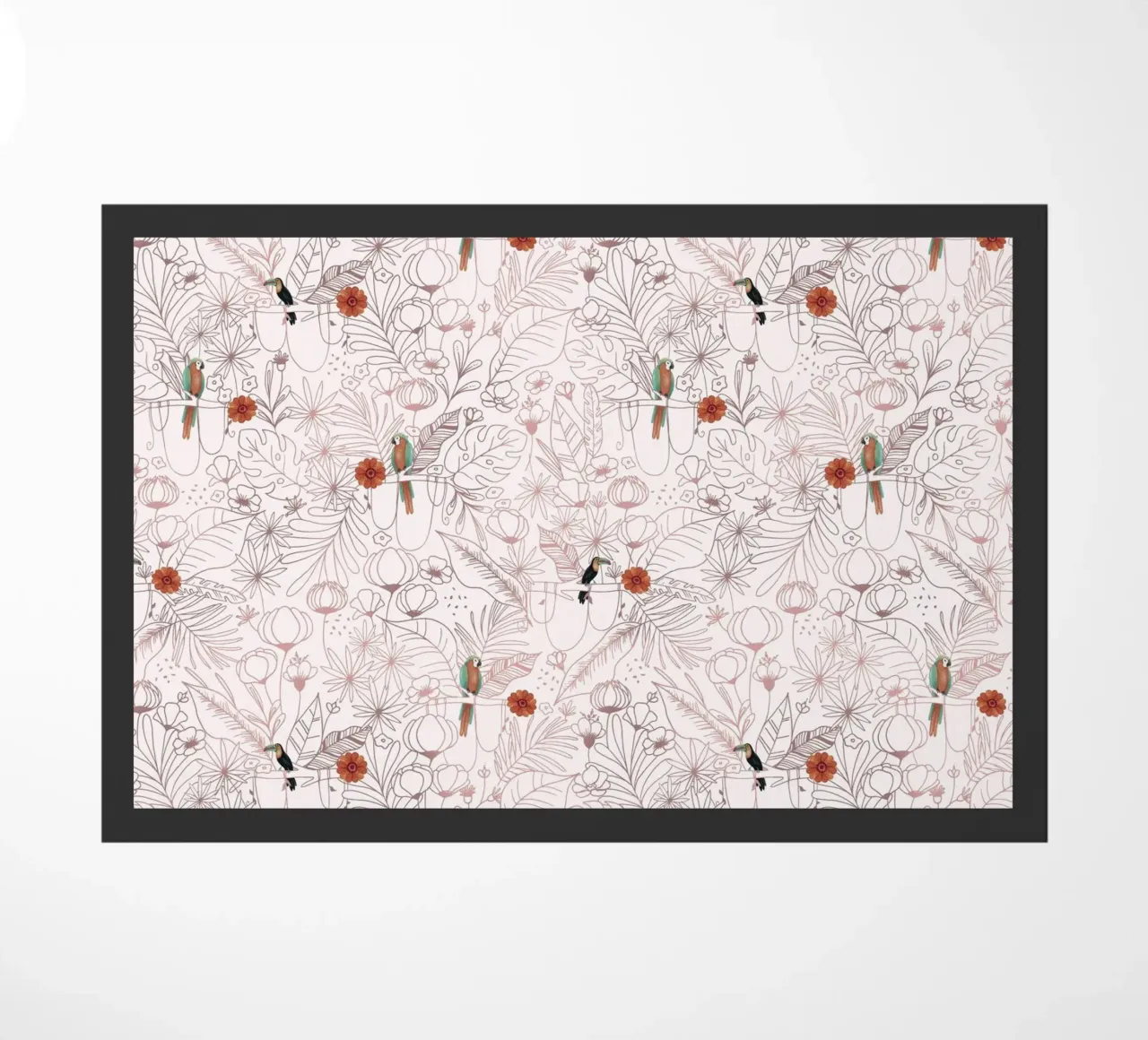 Fantom Fifi Art - Papageienmuster zerbino da The Artcircle