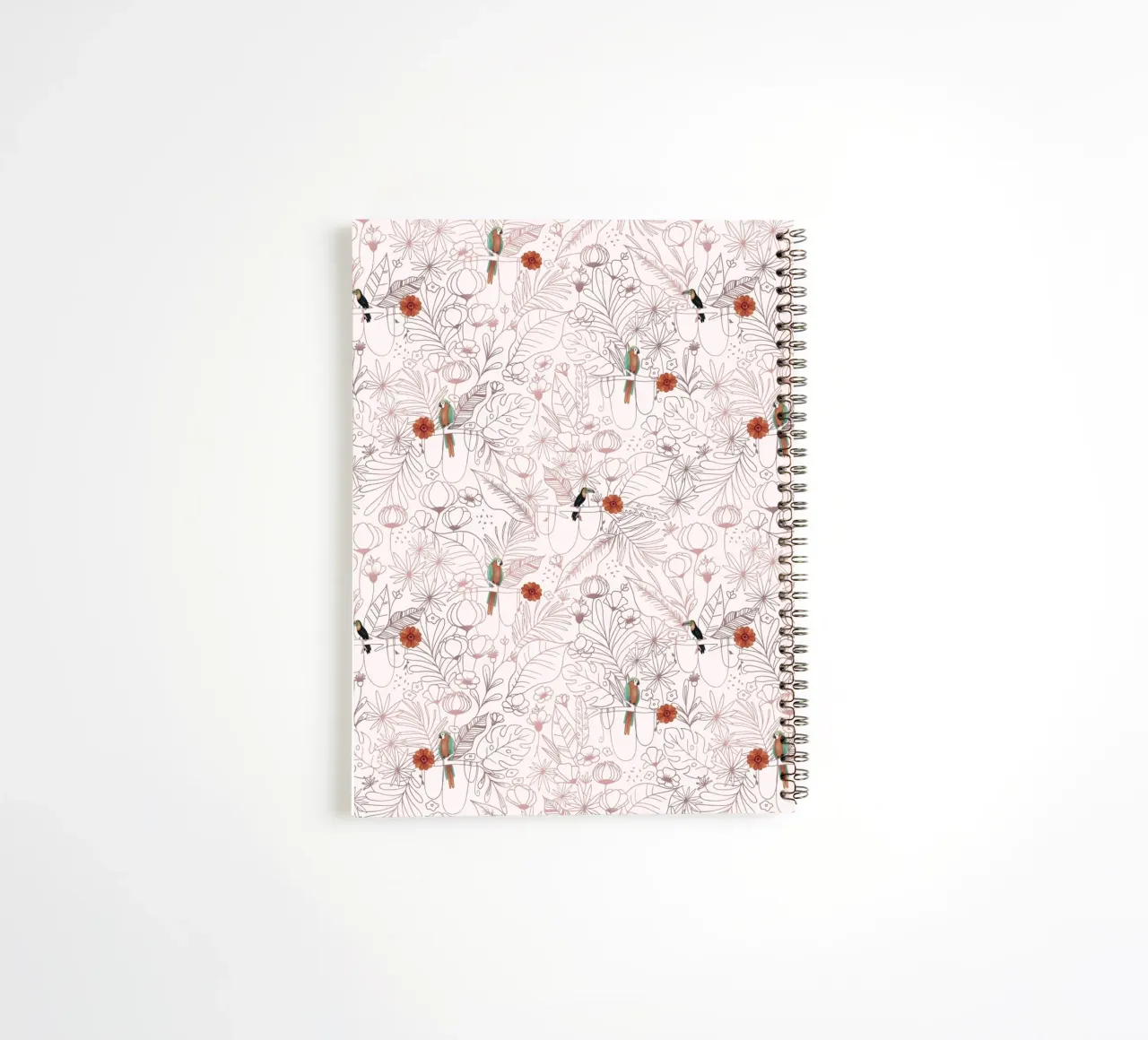 Fantom Fifi Art - Papageienmuster Ringbuch von The Artcircle