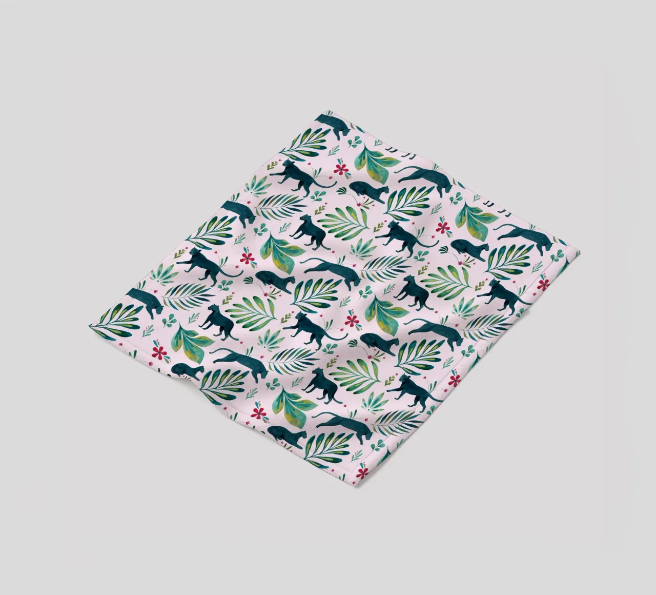 Fantom Fifi Art - Panther Muster coperta in pile da The Artcircle