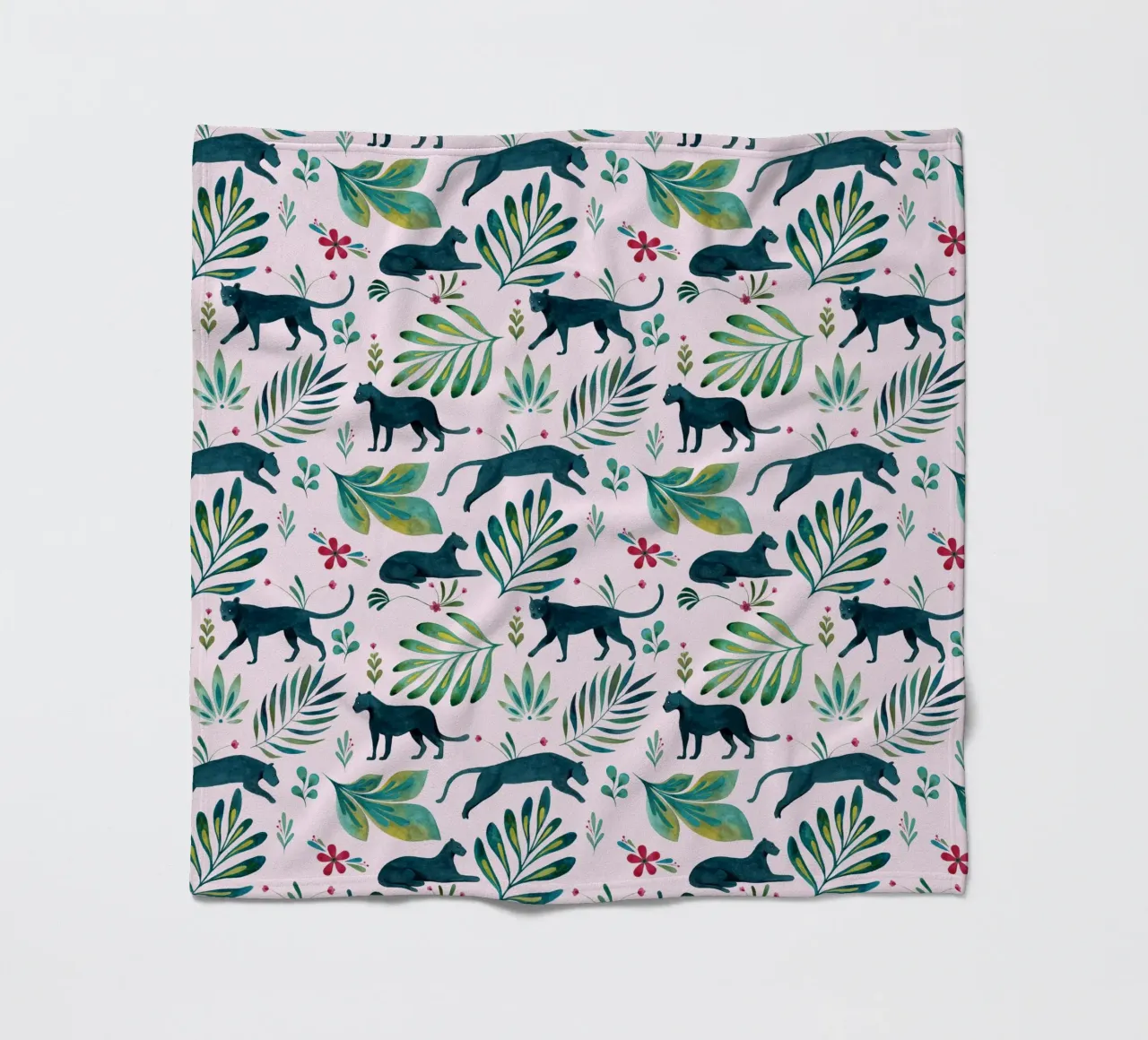 Fantom Fifi Art - Panther Muster coperta in pile da The Artcircle