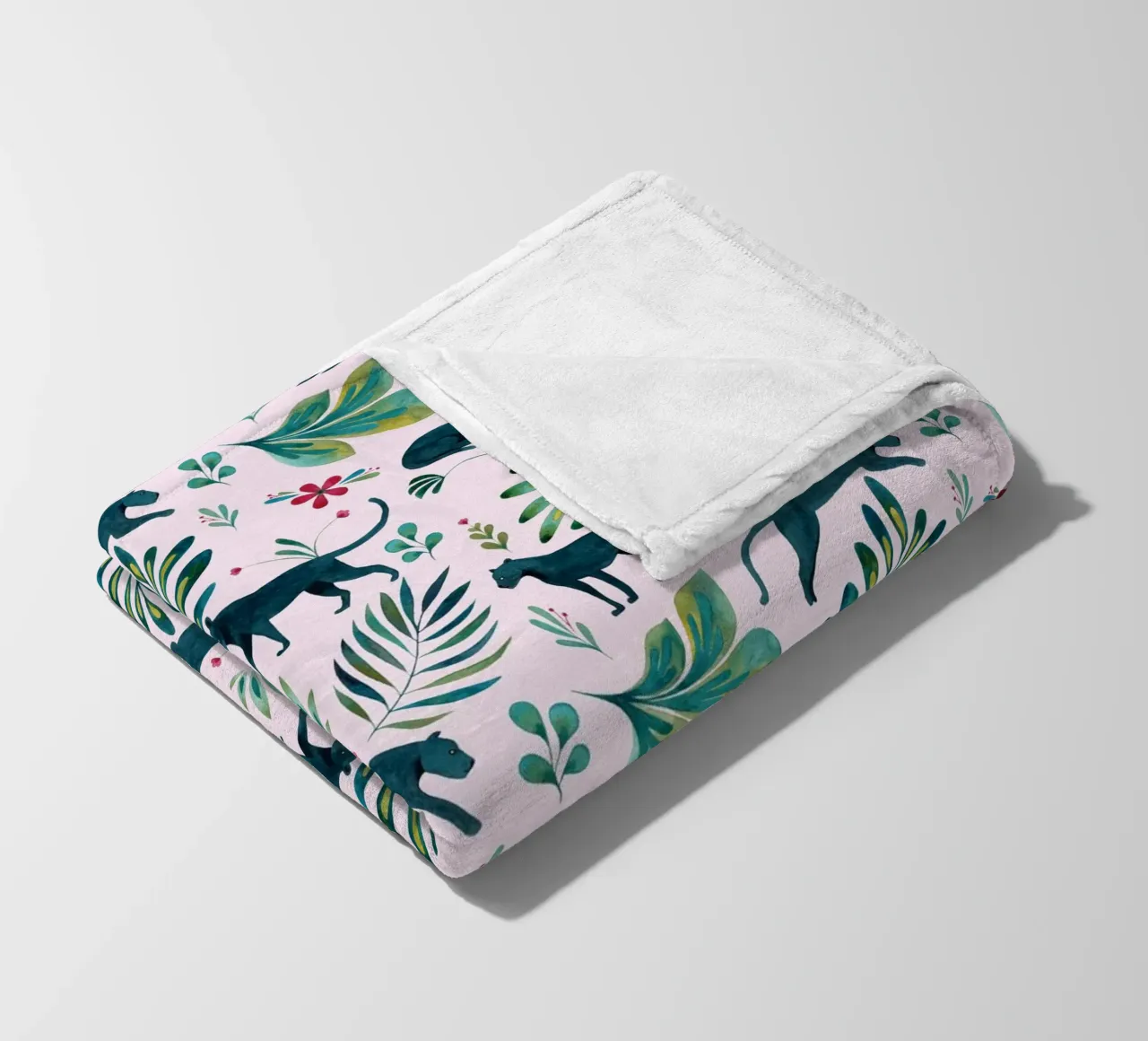 Fantom Fifi Art - Panther Muster coperta in pile da The Artcircle