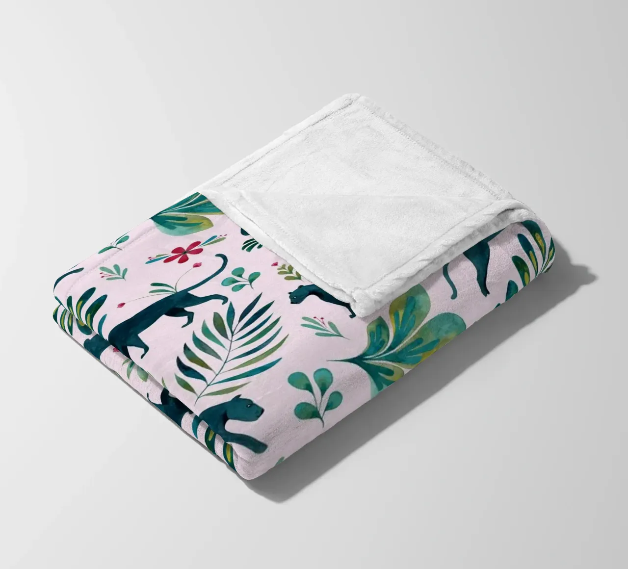 Fantom Fifi Art - Panther Muster coperta in pile da The Artcircle