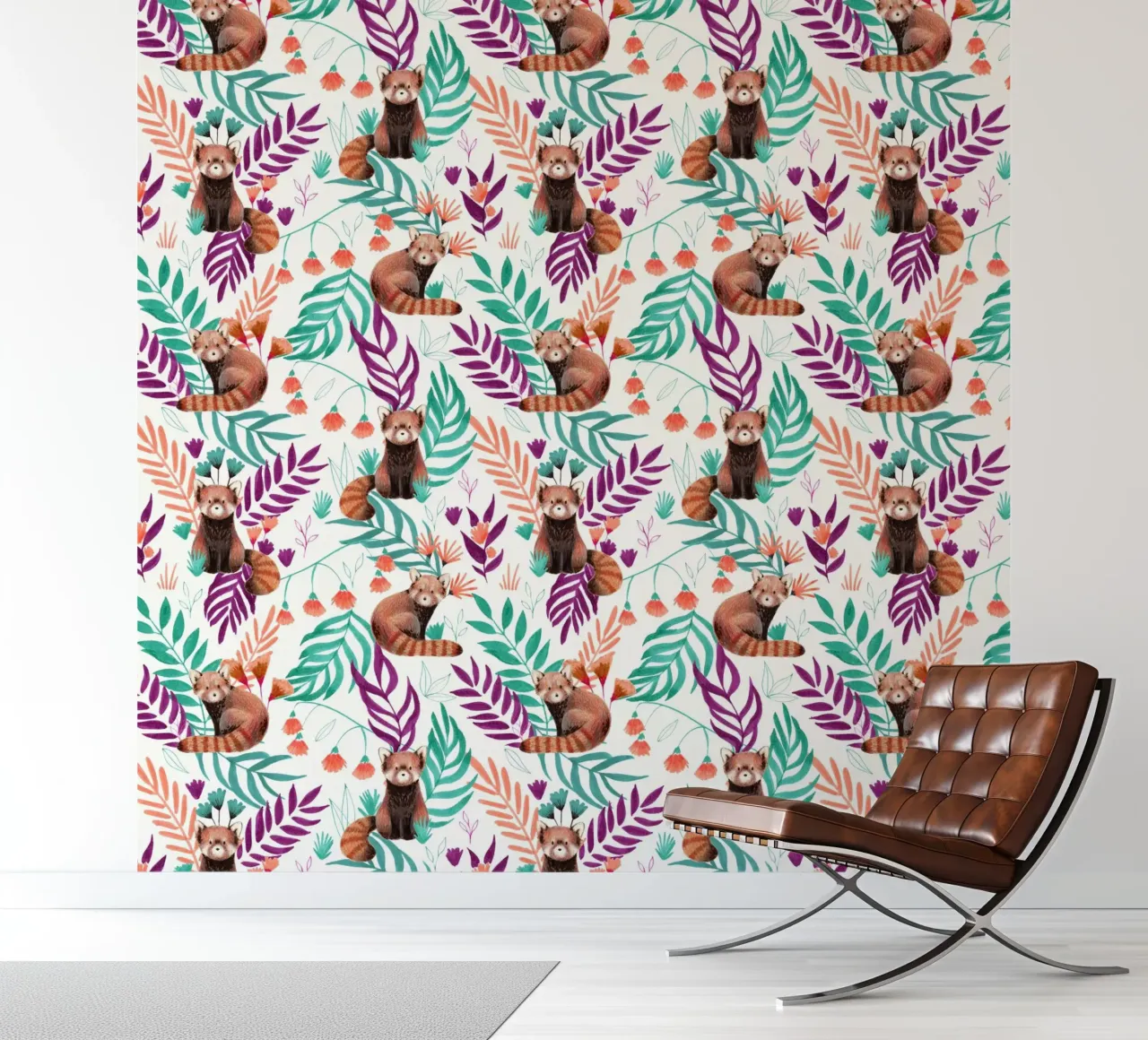 Fantom Fifi Art - Roter Panda photo wallpaper by The Artcircle