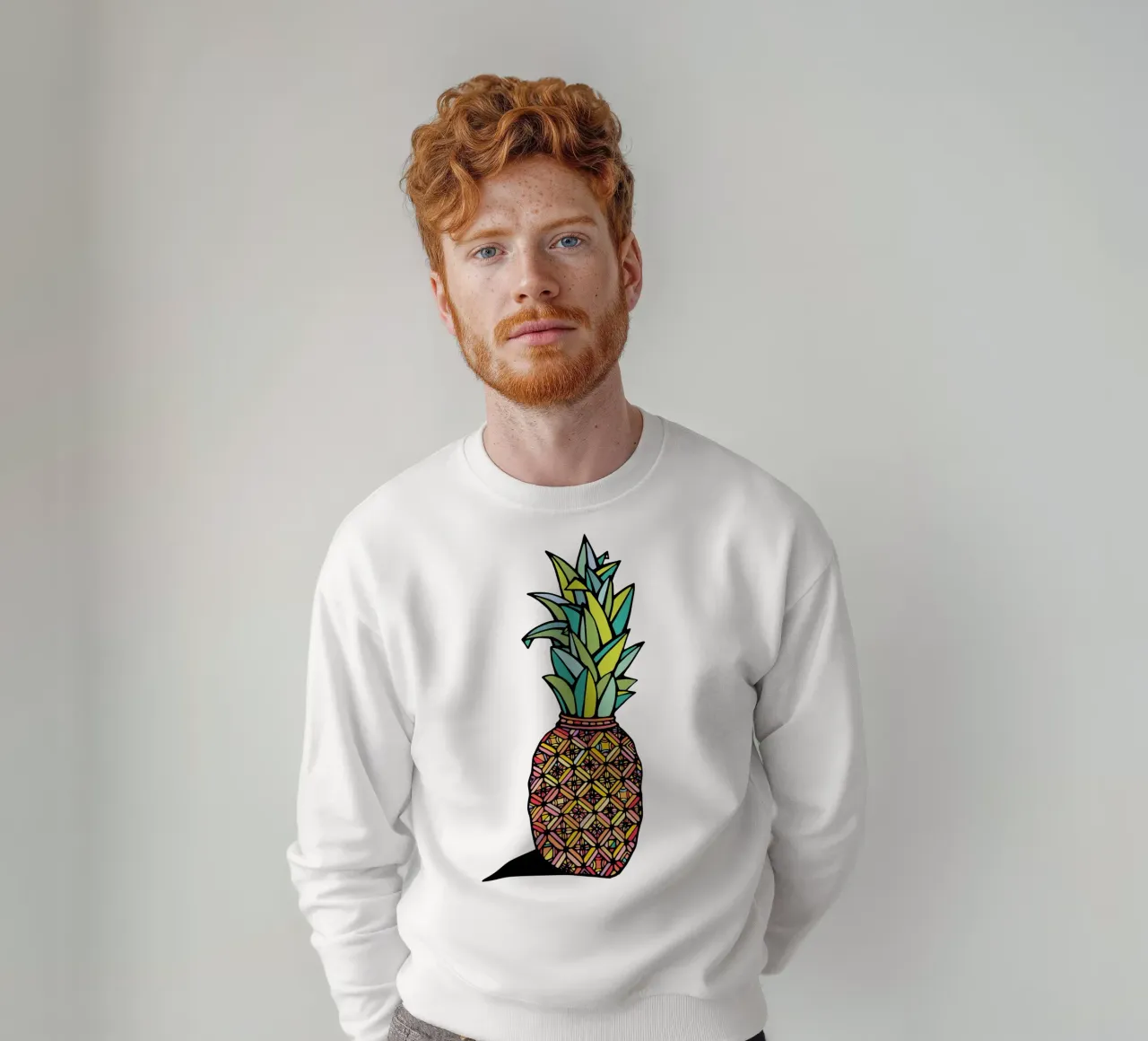 Golden Pineapple felpa da Ninhol