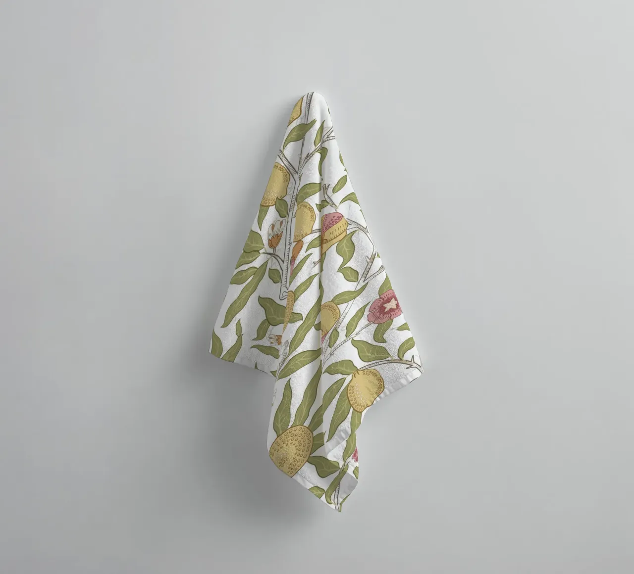 William Morris Bird & Pomegranate towel by ArtHaus