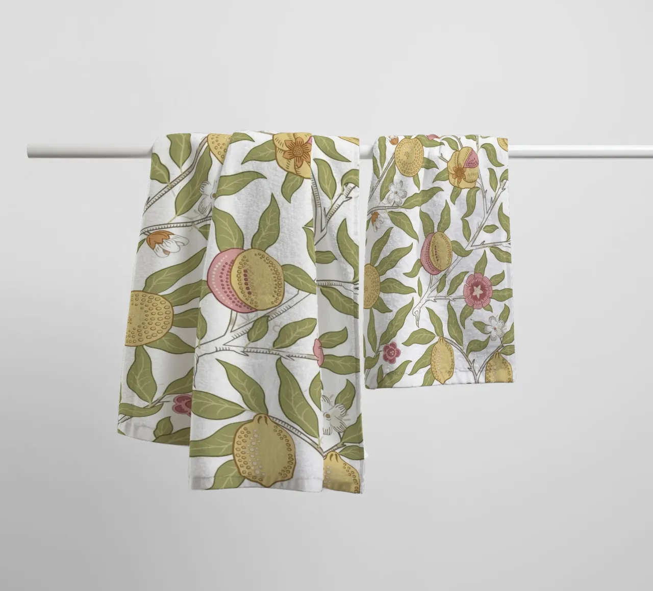 William Morris Bird & Pomegranate towel by ArtHaus