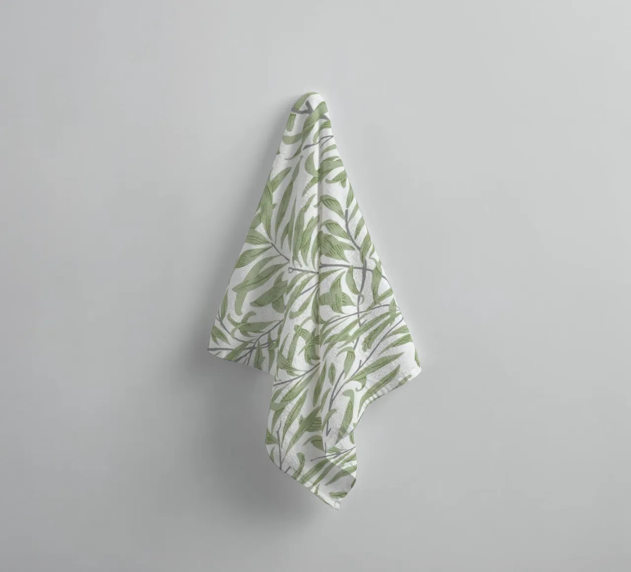 William Morris Willow Bough, motif imprimé vintage serviette de bain de ArtHaus