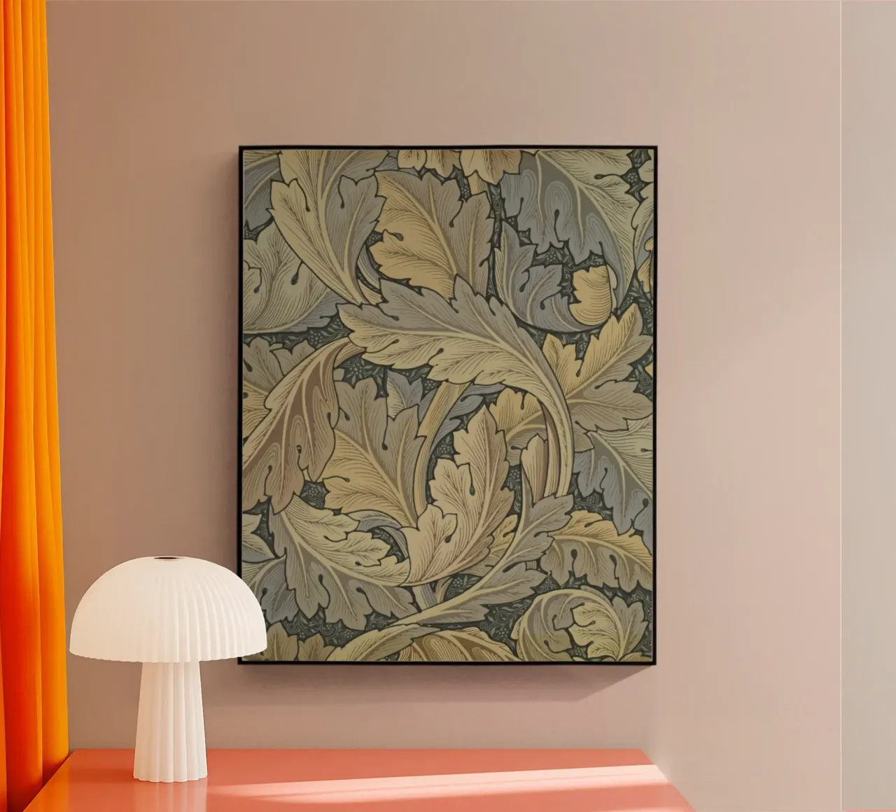 William Morris Print, Vintage Pattern, Botanical Print plexiglas de ArtHaus