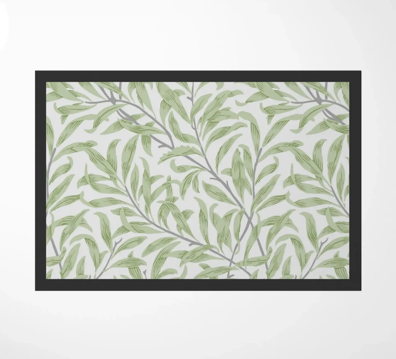 William Morris Willow Bough Pattern, Arte Botánico felpudo de ArtHaus