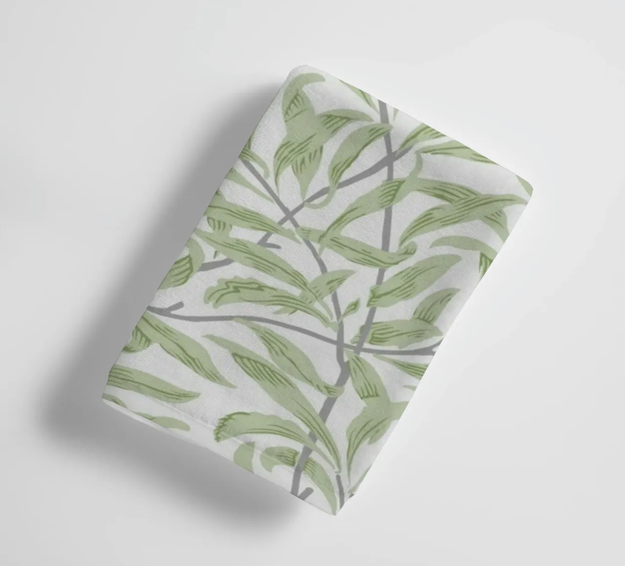 William Morris Willow Bough Pattern, Botanical Art towel by ArtHaus