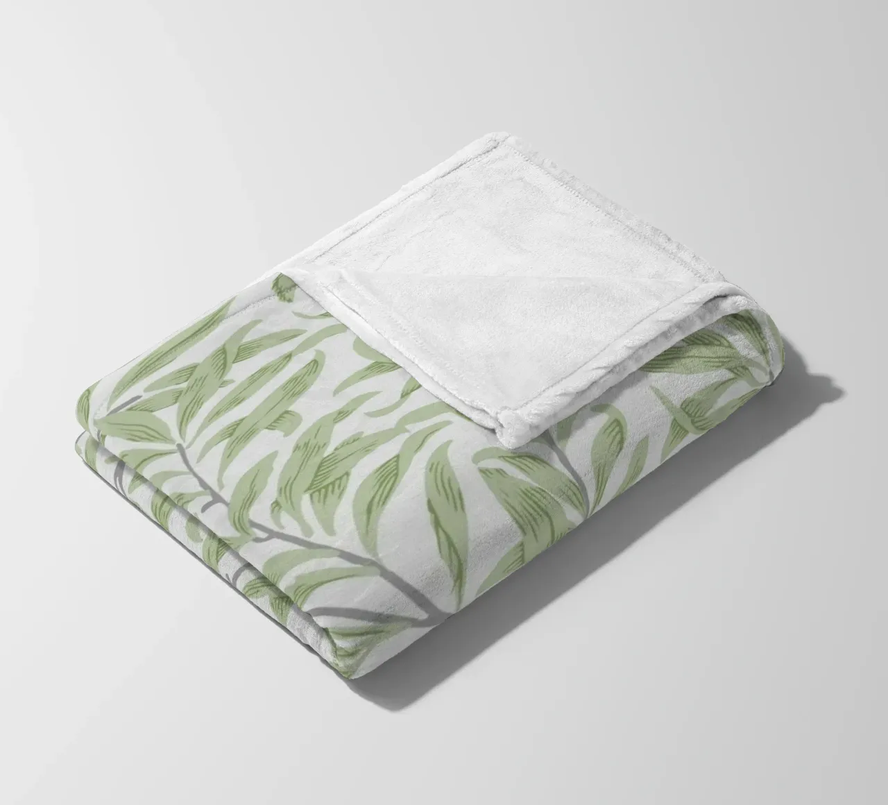 William Morris Willow Bough Pattern, Botanische Kunst Fleecedecke von ArtHaus